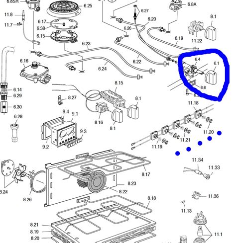 delonghi cooktop knobs